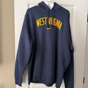 Nike Men's Navy West Virginia Hoodie